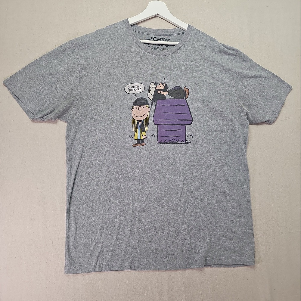 Jay & Silent Bob Shirt Men's XXL Gray  Chive Tees Graphic Kevin Smith Collection